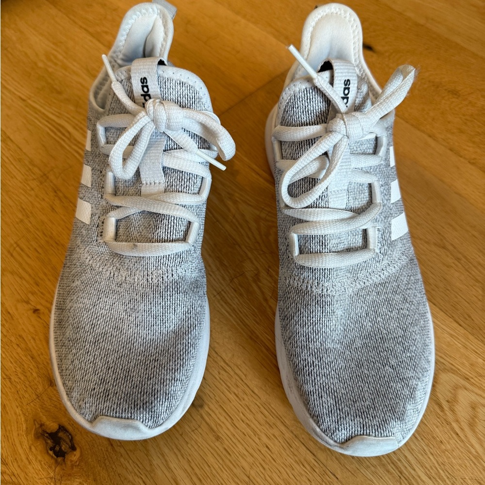 Adidas White and Gray Sneakers